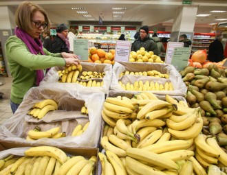 Бананы ды грэчка ў Беларусі хутка стануць дэлікатэсамі: за паўмесяца цэны на іх узняліся на 30%