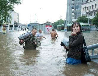 МЧС Беларуси из-за ливня в Минске начало действовать по плану "Посейдон"