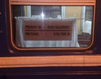 Пограничный контроль поезда Минск-Вильнюс могут вернуть обратно на границу