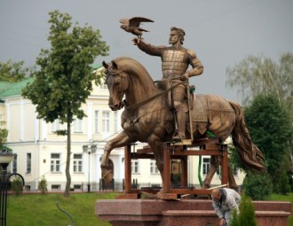 У Віцебску ўстанавілі помнік князю Альгерду