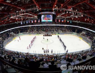 У Мінску ўстаноўлены рэкорд наведвальнасці хакейных чэмпіянатаў свету