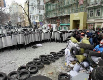 У Кіеве беларусу-ўдзельніку пратэстаў выбілі вока