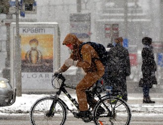 Погода 28 февраля: мокрый снег и гололедица