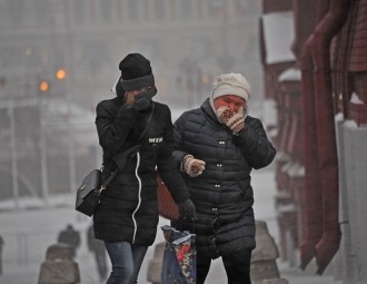 В четверг в Беларуси ожидается до 14 градусов мороза, к выходным - до 18 градусов мороза