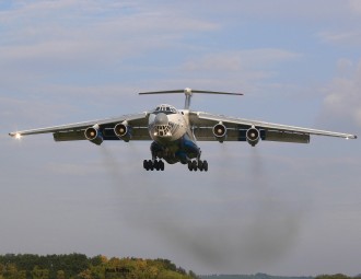 Беларусские военные получили модернизированный самолет Ил-76