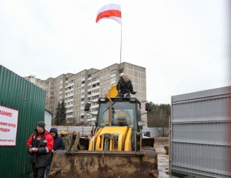 Рада БНР призывает прекратить строительство возле Куропат