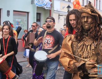 У Гродне прайшоў міжнародны фэст вулічных культур