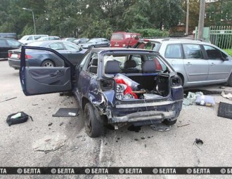 Віноўны ў гродзенскай аварыі кіроўца уцёк з-пад канвою (відэа)