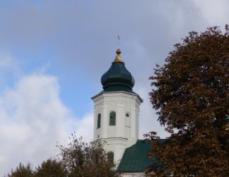 На Свята-Троіцкім саборы ў Слоніме мяняюць купал на “цыбуліну” (фота)