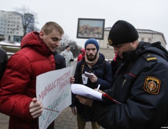 Суды над удзельнікамі акцыі пратэсту супраць міліцэйскага гвалту пачнуцца 11 лютага