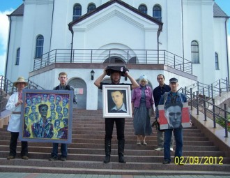 В Сморгони задержали художников, почтивших память антисоветского подпольщика